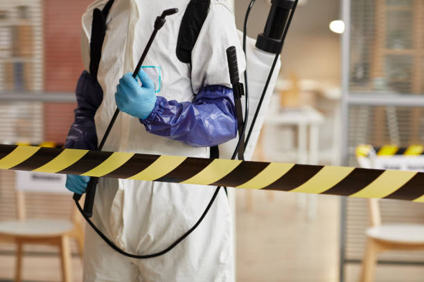 Professional Biohazard technician working in Fairview, TN